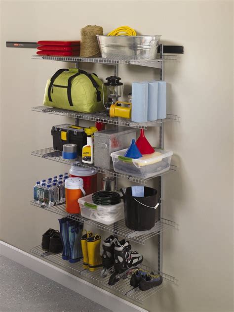 fasttrack steel mounted cabinet|rubbermaid fasttrack garage shelving.